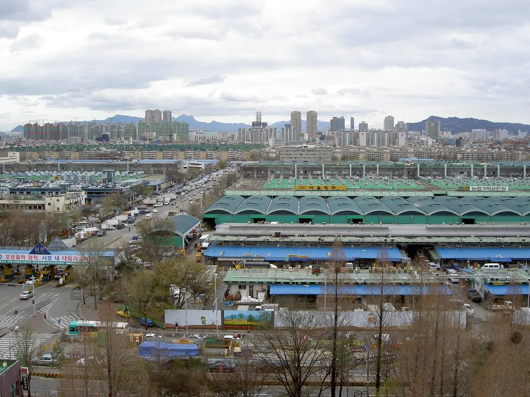 Garak Market Station area